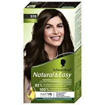 NATURAL & EASY SCHWARZKOPF Coloration  570 châtain