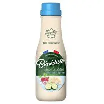 Bénédicta, Sauce crudité nature légère flacon verre