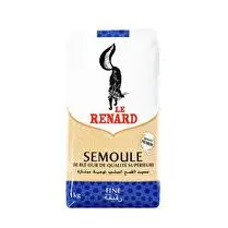 Renard, Semoule de blé dur fine 1kg