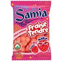 Samia, Bonbons gélifiés halal fraise kiss