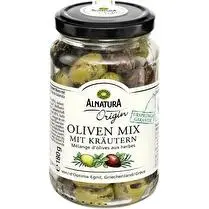 Alnatura, Mélange d'olives aux herbes BIO