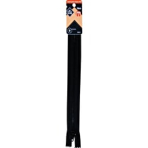 STYLE COUTURE, Fermeture à glissière Metal Noir 18Cm