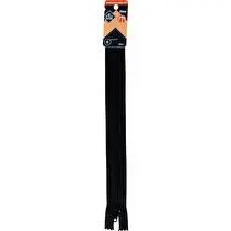 STYLE COUTURE, Fermeture à glissière Metal Noir 20Cm