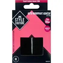 STYLE COUTURE, Auto Agrippant Autocol Noir