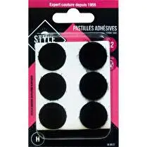 STYLE COUTURE, Auto Agrippant Pastilles Noir