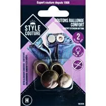 STYLE COUTURE, Bouton Extension Confortx2