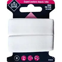 STYLE COUTURE, Biais Bloc 4Mx20Mm
