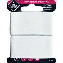STYLE COUTURE, Elastique Semi Rigide 30Mmx1M