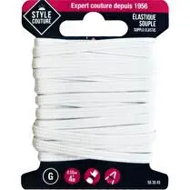 STYLE COUTURE, Elastique Souple Bloc 4,5Mmx4M