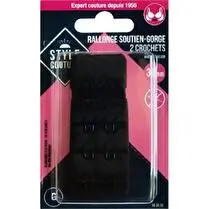 STYLE COUTURE, Rallonge Soutien Gorge 30Mm Noir