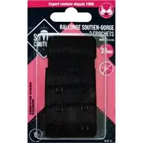 STYLE COUTURE, Rallonge Soutien Gorge 38Mm Noir