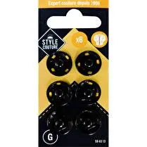 STYLE COUTURE, Pression Noir 15Mmx6