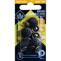STYLE COUTURE, Bouton Jean Auto Cux5