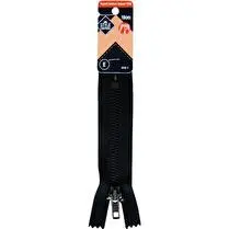 STYLE COUTURE, Fermeture à glissière Jean Noir 10Cm