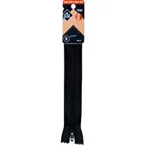 STYLE COUTURE, Fermeture à glissière Nylon Noir 12Cm