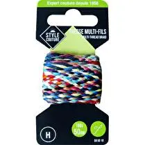 STYLE COUTURE, Tresse Multi Fils Coton