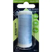 STYLE COUTURE, Fil Polyester 200M Bleu Past