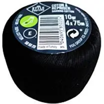 STYLE COUTURE, Coton à Repriser Noir 10G