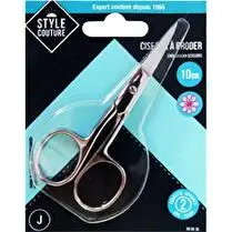 STYLE COUTURE, Ciseaux à Broder 10Cm Inox