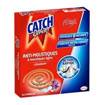 Catch, Spirale Anti-moustiques & moustiques tigres