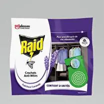 Raid, Crochets anti-mites Lavande