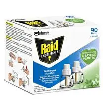 Raid, Recharge liquide  Répulsifs moustiques & moustiques tigres 45 nuits