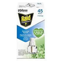 Raid, Recharge liquide électronique  Répulsifs moustiques & moustiques tigres 45 nuits