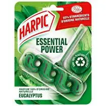 Harpic, Bloc wc écologique power essential eucalyptus