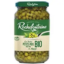 Rochefontaine, Petits pois très fins bio bocal