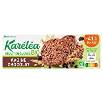 Karéléa, Sablé avoine chocolat réduit en sucre