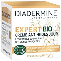 Diadermine, Crème anti-rides de jour expert bio