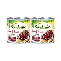 Bonduelle, Haricots rouges cuits dans très peu de jus