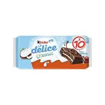 Kinder, Gâteau Délice noix de coco x10