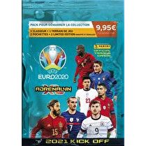 PANINI Starter pack 1 classeur   2 pochettes  2 cartes EL  1 guide   1 terrain de jeu UEFA euro 2020 TCG 2021 kick off
