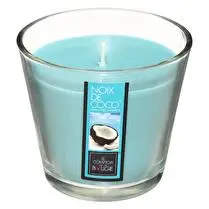 Le comptoir de la bougie, Bougie verre 190g parfum coco