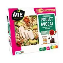 Mix Buffet, Coffret salade poulet avocat .
