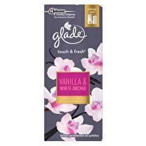 GLADE Touch & fresh recharge vanille orchidée