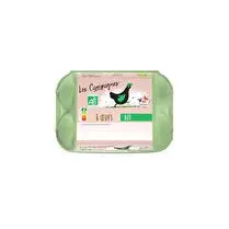 Les Campagnes, Oeufs bio x6