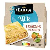 D'aucy, Lasagnes au saumon