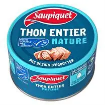 Saupiquet, Thon entier nature msc