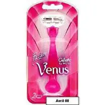 Gillette, Rasoir Venus Smooth 3 lames + 2 recharges