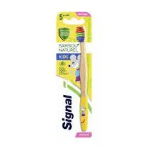 Signal, Brosse à dents en bambou naturel kids