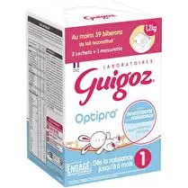 Guigoz, Optipro 1 dès la naissance