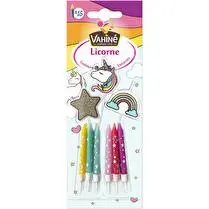 Vahiné, Bougie licorne