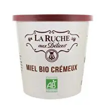 La ruche aux délices, Miel de fleurs crémeux pot carton