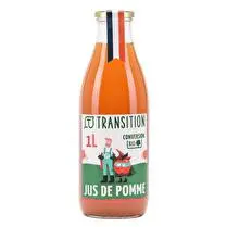 Transition, Pur jus de pomme pasteurisé en conversion vers l agriculture biologique