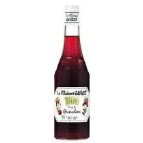 La maison Guiot, Sirop grenadine bio