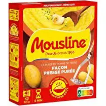 Mousline, Purée façon presse-purée x 3 sachets