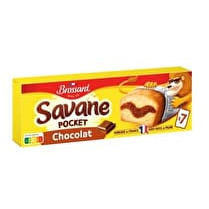 Brossard, Savane pocket chocolat x7