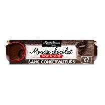 MARIE MORIN Mousse au chocolat noir Intense